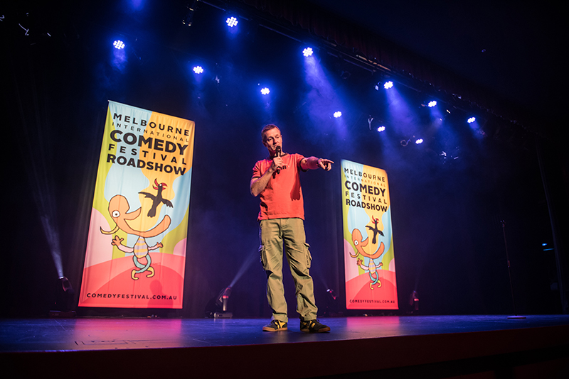 A laugh a minute with Melbourne International Comedy Festival Roadshow - blog post image